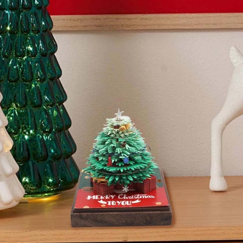 Sakerplus® 3D Paper Sculpture Desk Calendar