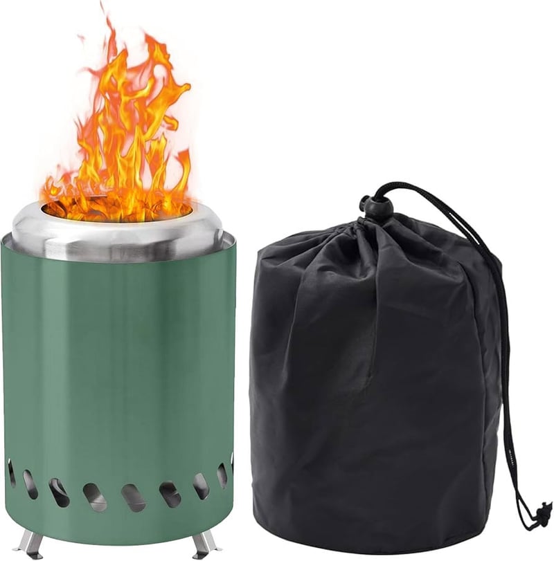Saker Portable Smokeless Tabletop Firepit