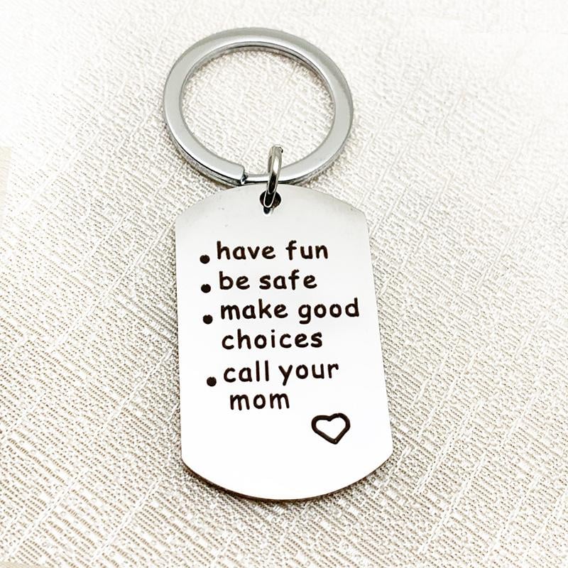 Gifts For Boys Girls Stainless Steel Keychain