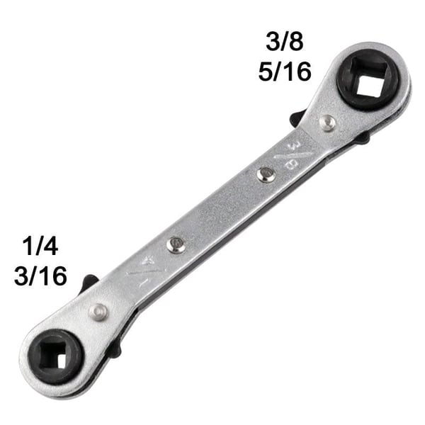 Sakerplus Maintenance Double-ended Square Ratchet Wrench