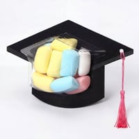 Graduation Cap Candy Card Set