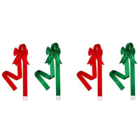 Christmas Door Bow Ribbon Decoration