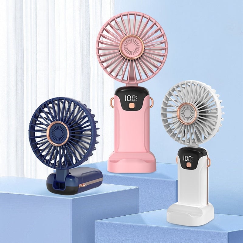 Mini Turbo Handventilator met Display