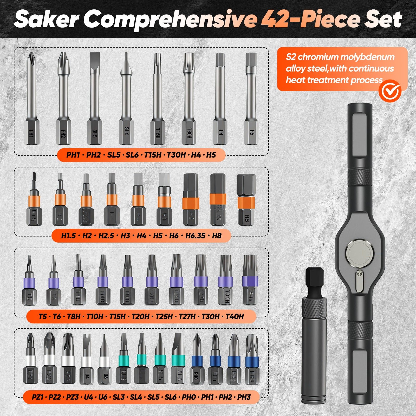 24 in 1 Magnetic Screwdriver Set