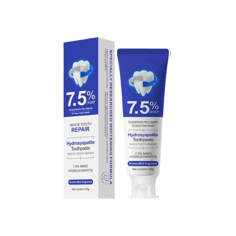7,5 % nanohydroxyapatit-tandkräm