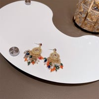 Colourful Dangle Earrings