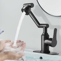1080° Drehbarer Multifunktions-Wasserhahn aus Edelstahl