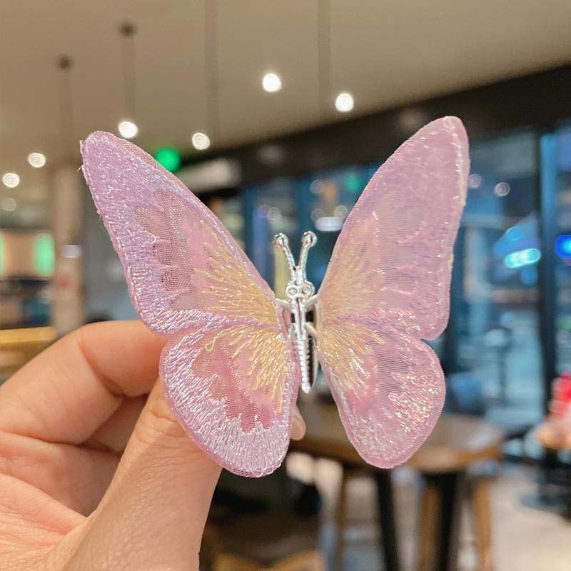 Embroidery Fragrance Butterfly Car Decoration