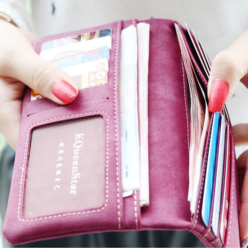 Lightweight Vintage Large Capacity Long Wallet