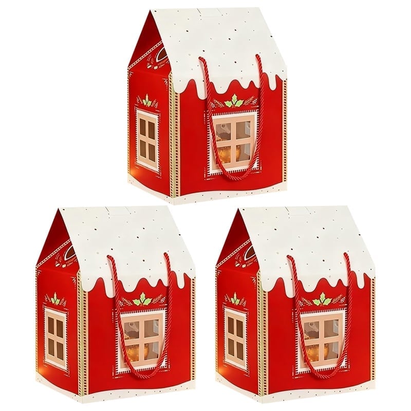 Christmas Wonderland Cottage Gift Box
