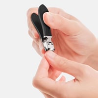 Wide Jaw Opening Anti-Splash Slanted Nail Clipper