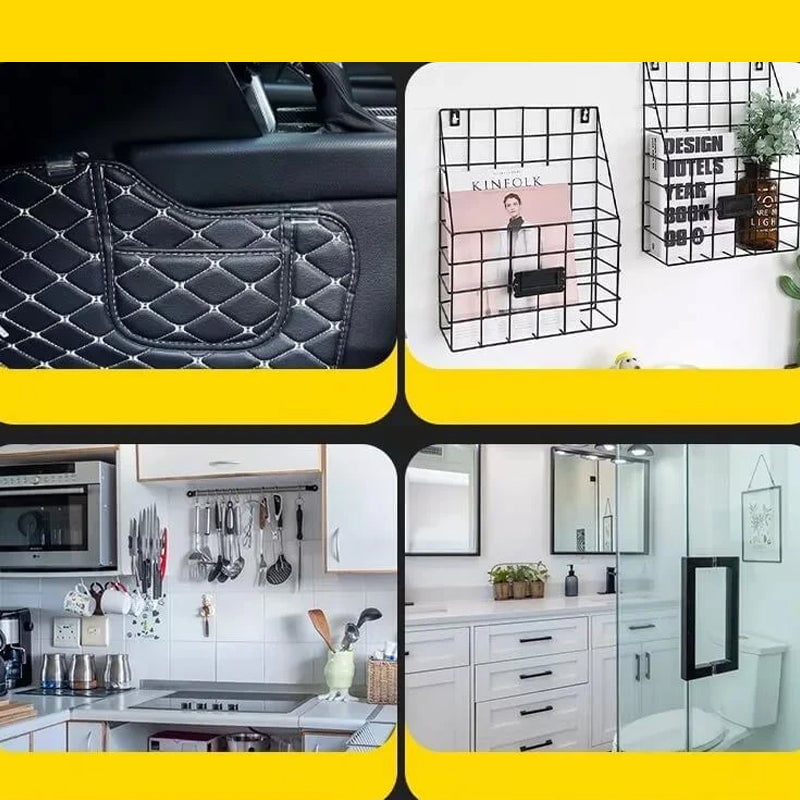 Multifunctionele bevestigingsclips voor automatten (10 stuks)