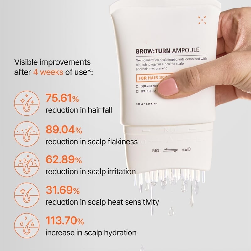 Hair Growth Serum with Massage Brush