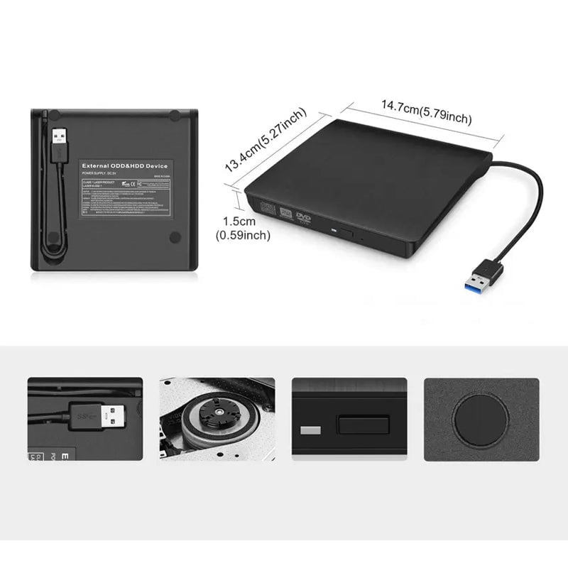 Extern USB CD-enhet