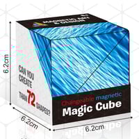 Sakerplus® Changeable Magnetic Magic Cube 