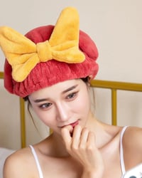 Super saugfähiges Haarhandtuch für nasses Haar