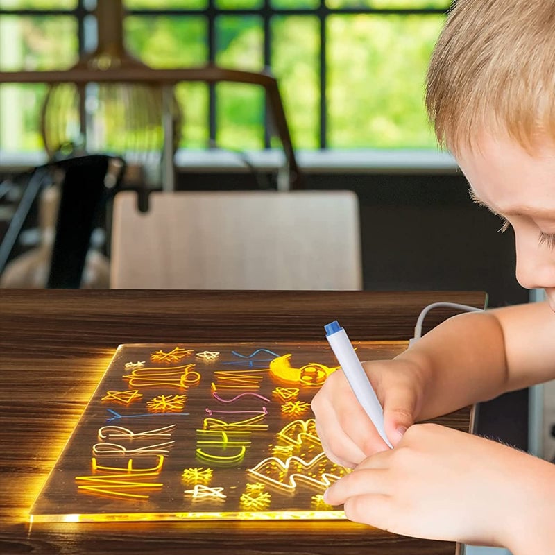 ✨LED Note Board with Colors✏️