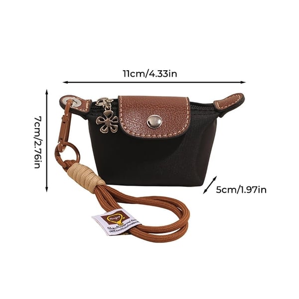 Mini Nylon Dumpling Coin Purse