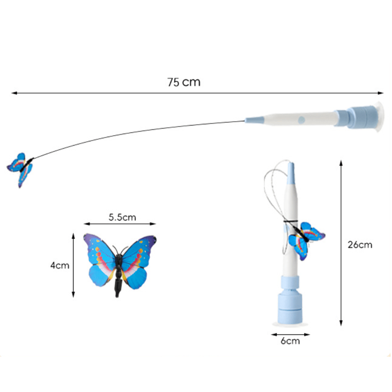 Automatic Suction Cup Electric Cat Teaser