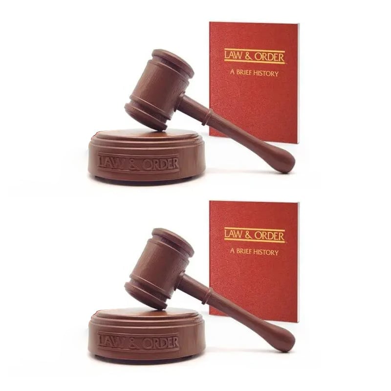 Law & Order: Mini Gavel Set with Sound
