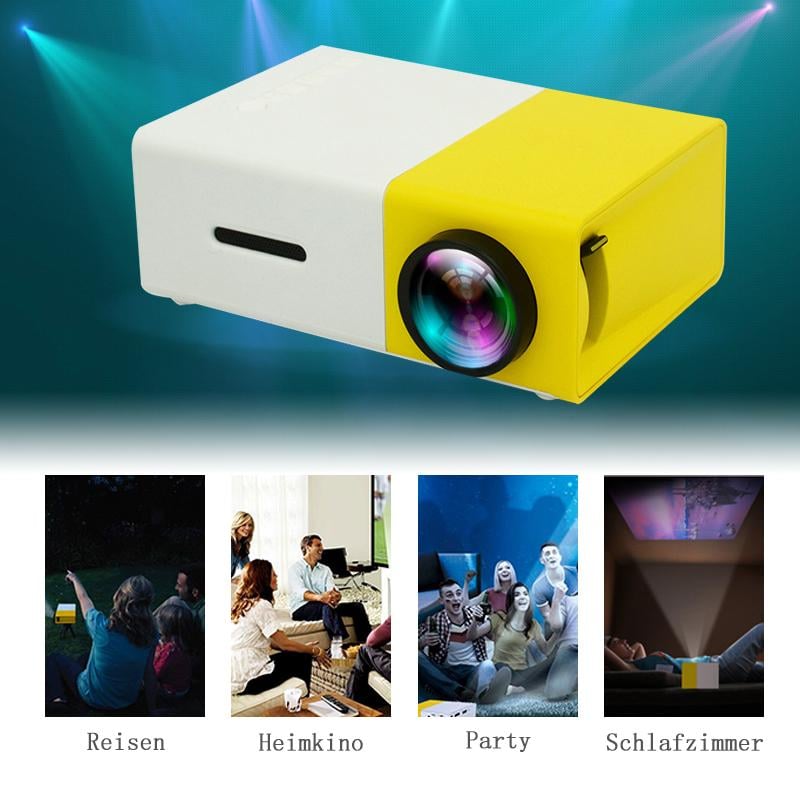 Tragbarer Dual-Purpose-Projektor