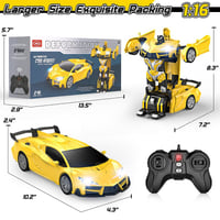 Remote Control Transforming Robot Car