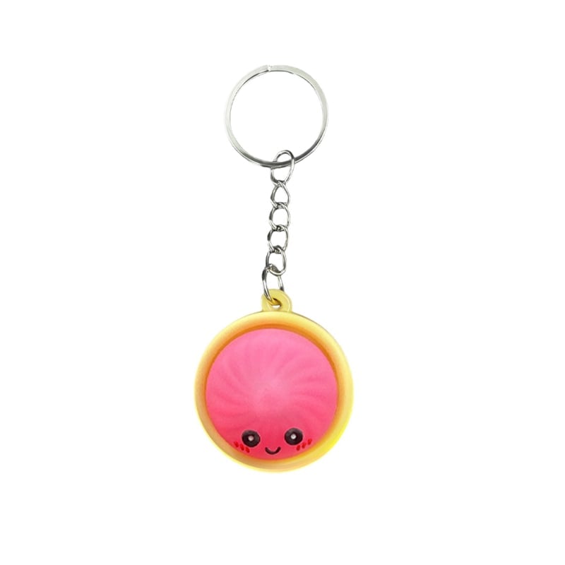 Cute Mini Dumpling Keychain🍴