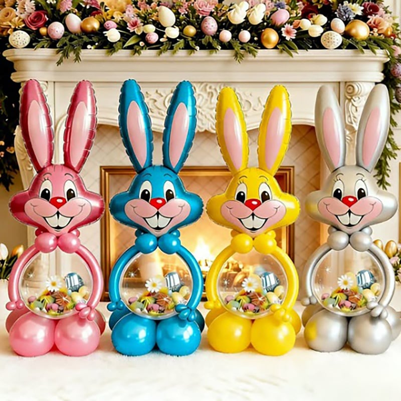 Easter Bunny Balloon Set
