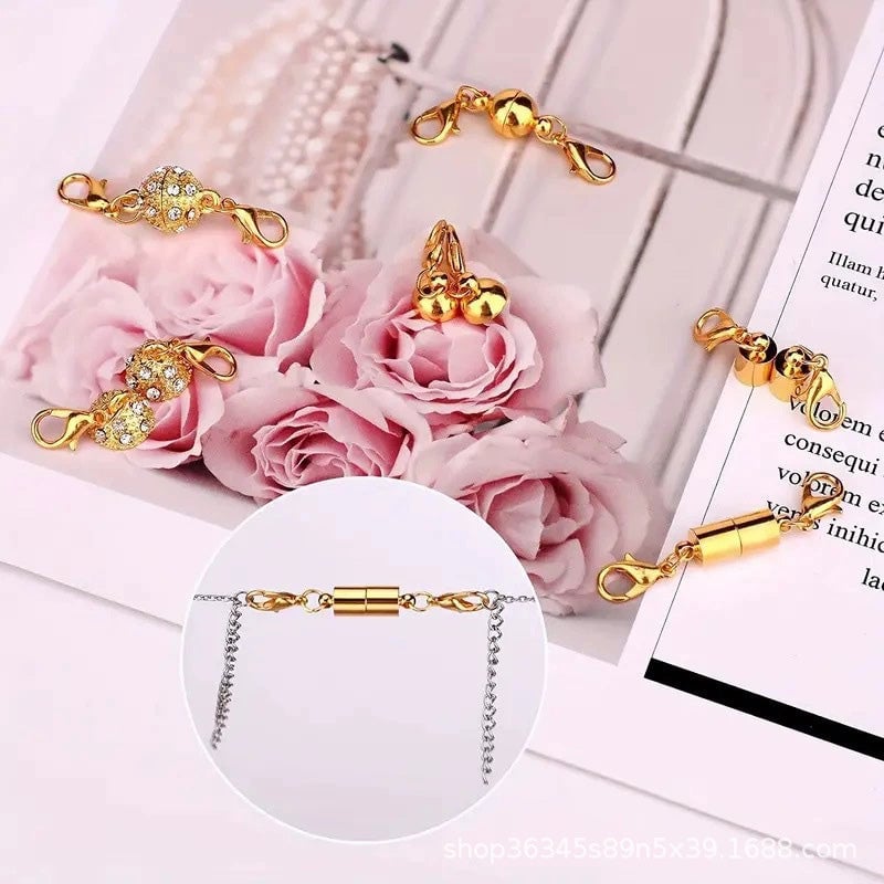 12 Pack Magnetic Necklace Clasps and Closures