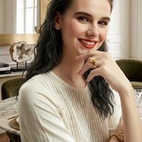 Lip balm, lipstick, and ring storage