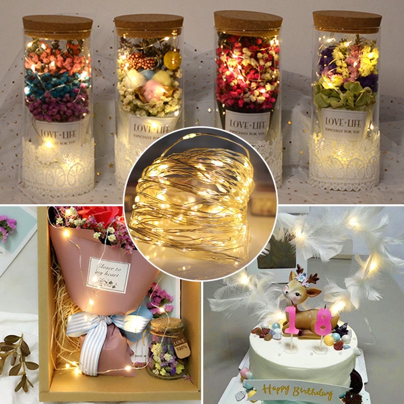 sale-USB-Kupferdraht-Lichterkette mit Fernbedienung