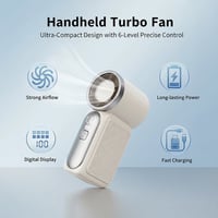 Mini High-Speed Handheld Fan