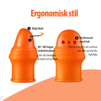 Hagearbeid tommelkniv