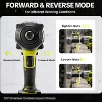 Kexon™ High Torque Brushless Cordless Impact Wrench