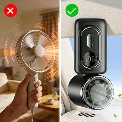 Quiet powerful airflow