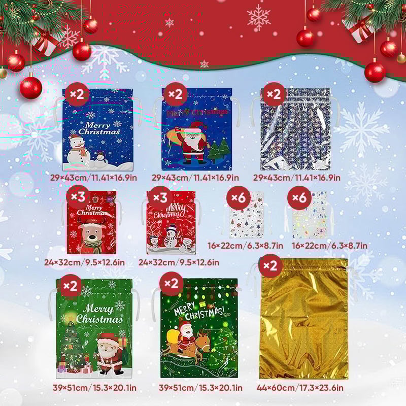 Sakerplus Christmas Gift Bags