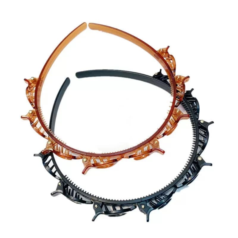 Haarband mit Ponyclip