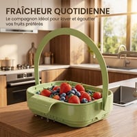 Égouttoir d'évier pliable pour cuisine