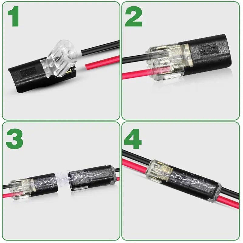 LED-Streifenverbinder mit Verriegelungsverschluss