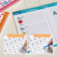 Reusable Grooved Workbooks for kids - 6 Books