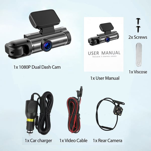 Front & Rear Dashcam