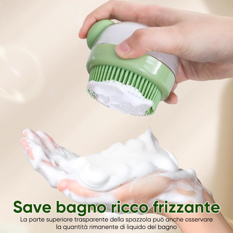 Spazzola di pulizia multifunzionale a pressione