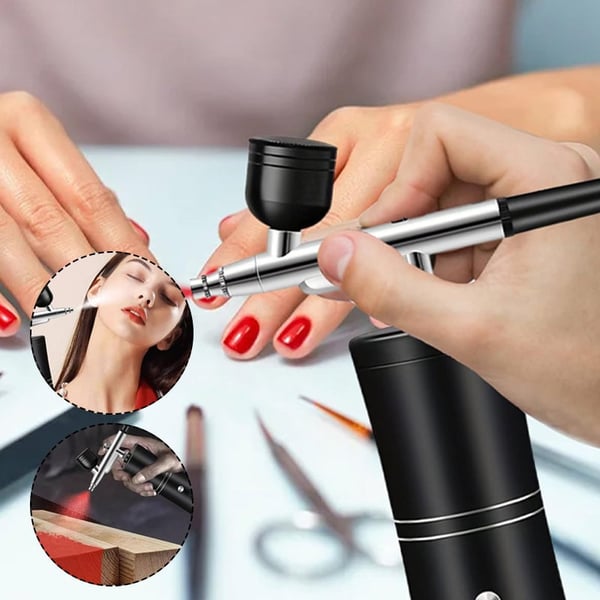 Sakerplus Airbrush Gun and Compressor Kit