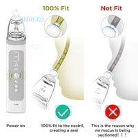 Rechargeable Snot Nose Sucker for Babies