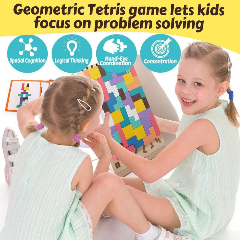 Wooden Stacking Puzzle Toy