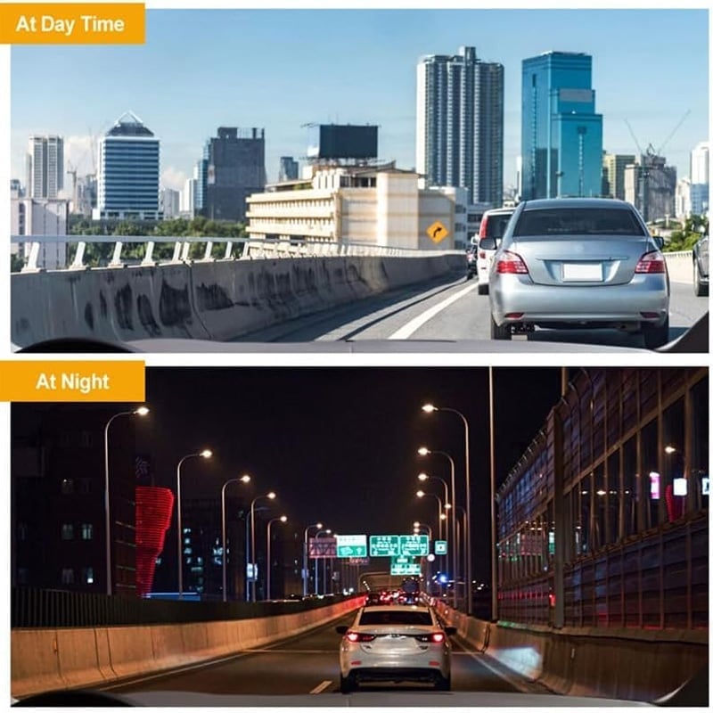 1080P Dual-Lens WiFi Dashcam