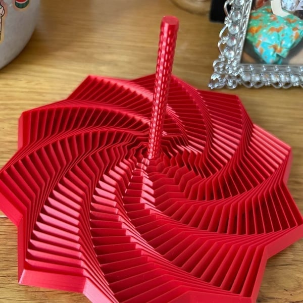 3D Printed Handheld Star Sensory Fidget Toy