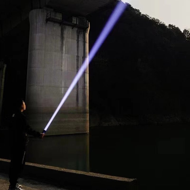 Zoom heldere zaklamp