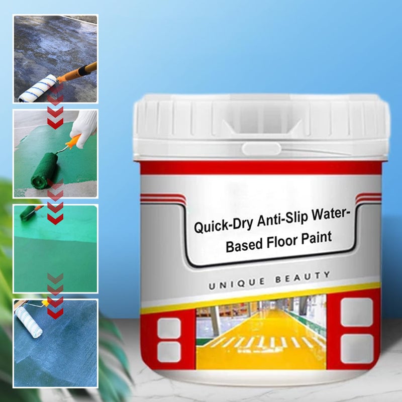 Sneldrogende antislip vloercoating op waterbasis