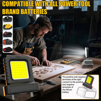 Electric Ithium Battery Lighting Outdoor Long Time LED Work Light